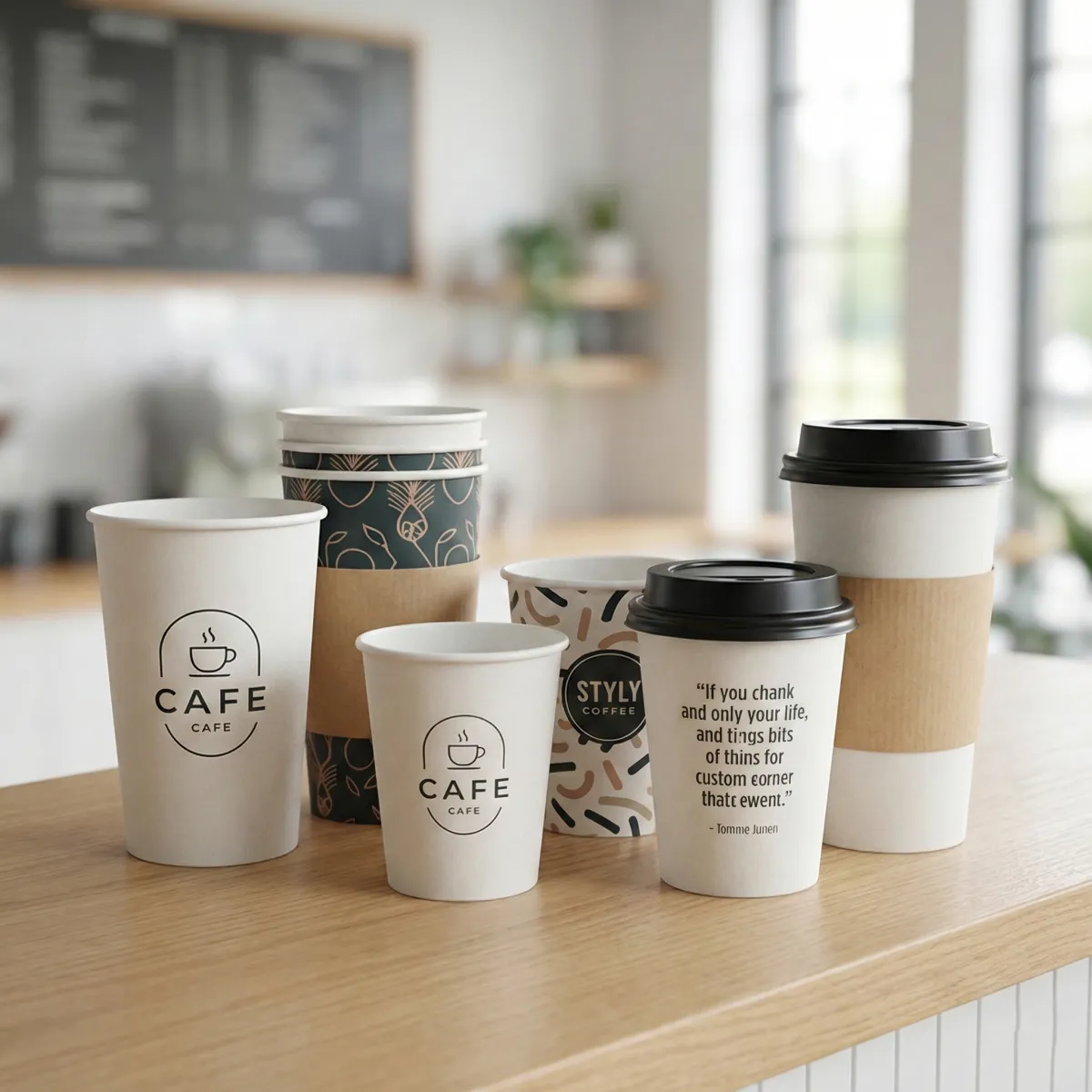 طباعة أكواب ورقية